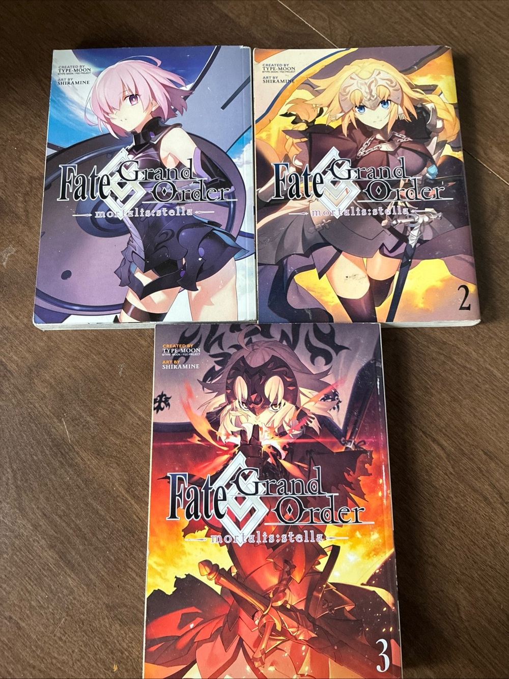 Fate/Grand Order Vol. 1-3 Official English Manga Kodansha TPB